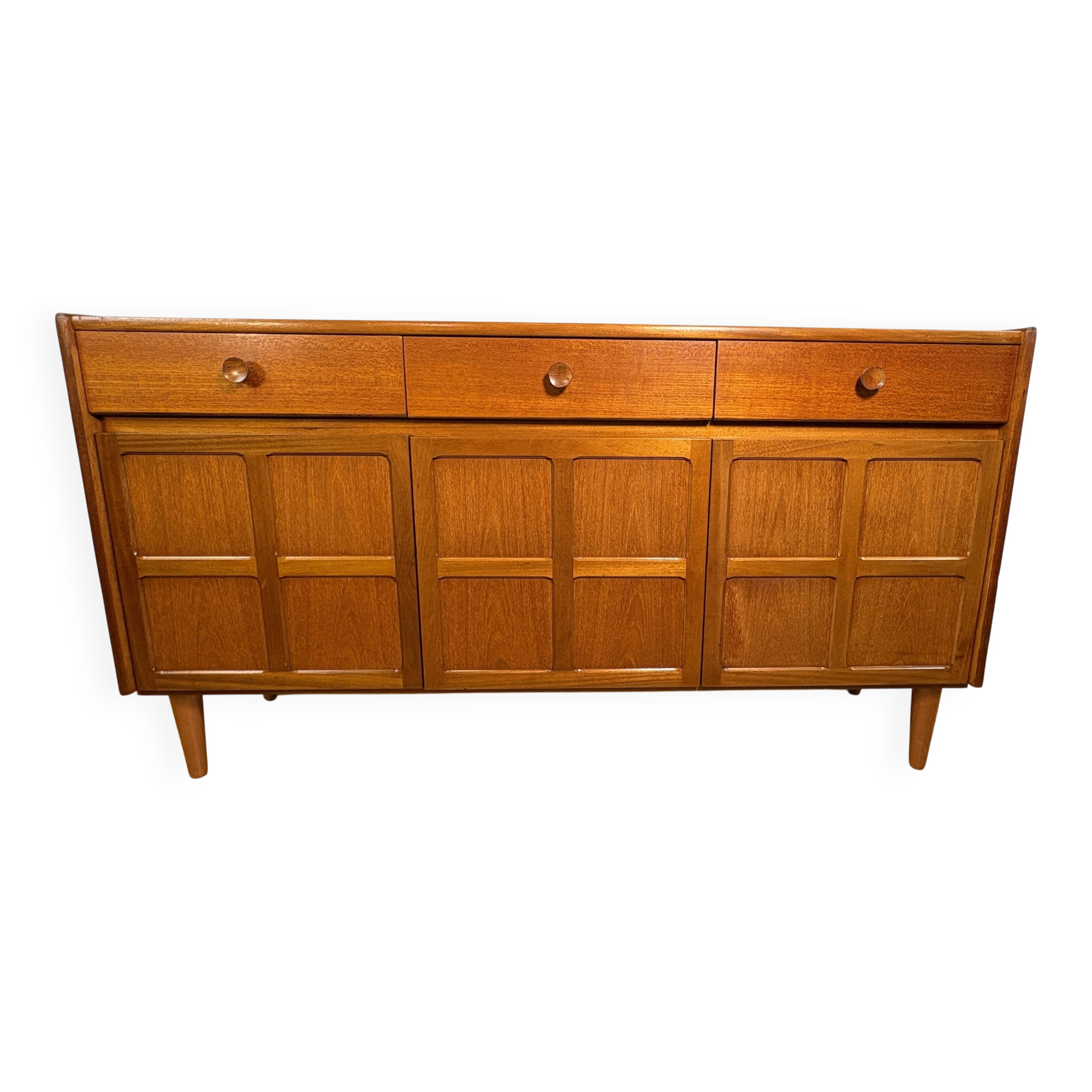Mid Century Retro Teak Sideboard by Nathan Circa 1960-1970  A highly desira