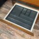 Georges Frydman steel and walnut desk edited by EFA in the 60s