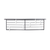 Wall coat rack with removable hooks