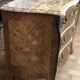 Curved Style Louis XV marquetry chest of drawers