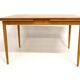 Table de salle à manger "portefeuille" en teck, Suède, 1960