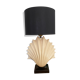 Vintage ceramic shell lamp 80s