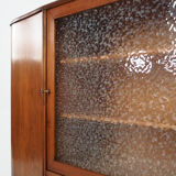 Walnut highboard 70's scandinavian design