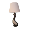Petite lampe canard  en céramique