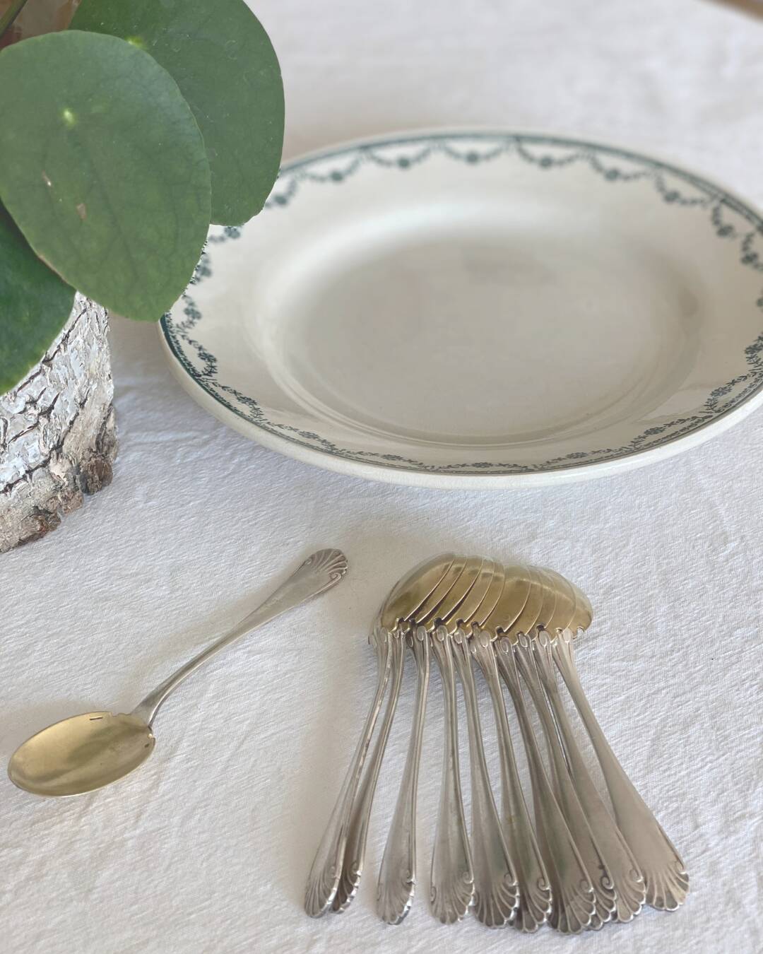 Christofle sorbet spoons (x11)