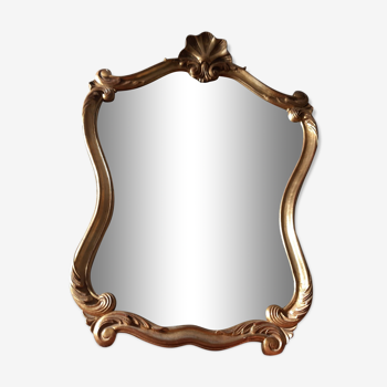 Mirror Gilded wood Rocaille