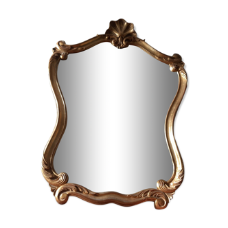Miroir Bois doré Rocaille