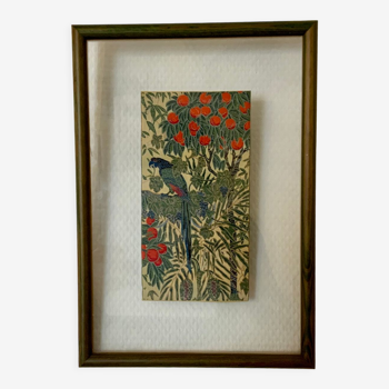 Framed tapestry