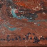 Léonie Humbert-Vignot, The Waves at Saint-Guénolé, circa 1920