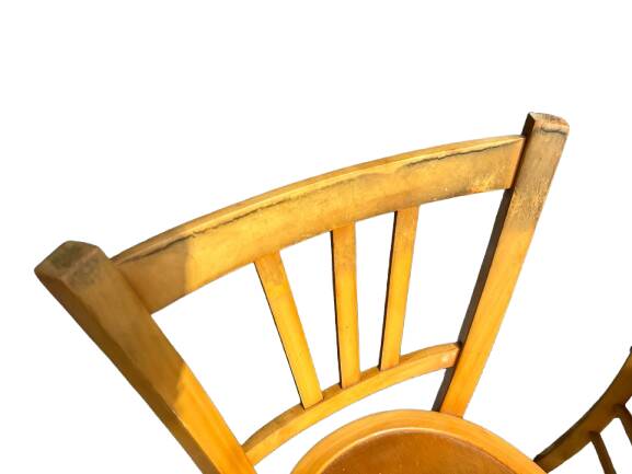 Set of 9 bistro chairs