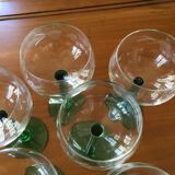 Set of 6 Alsace wine glasses in chiseled crystal