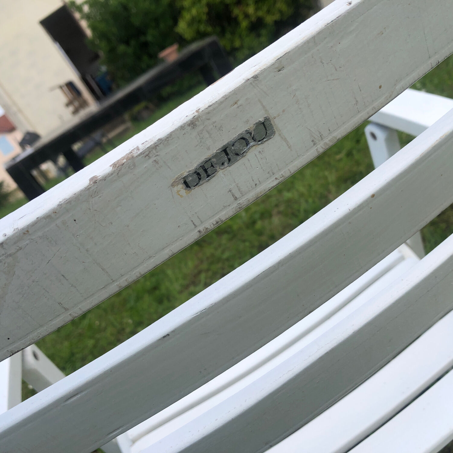 5 fauteuils de jardin 1970-1980