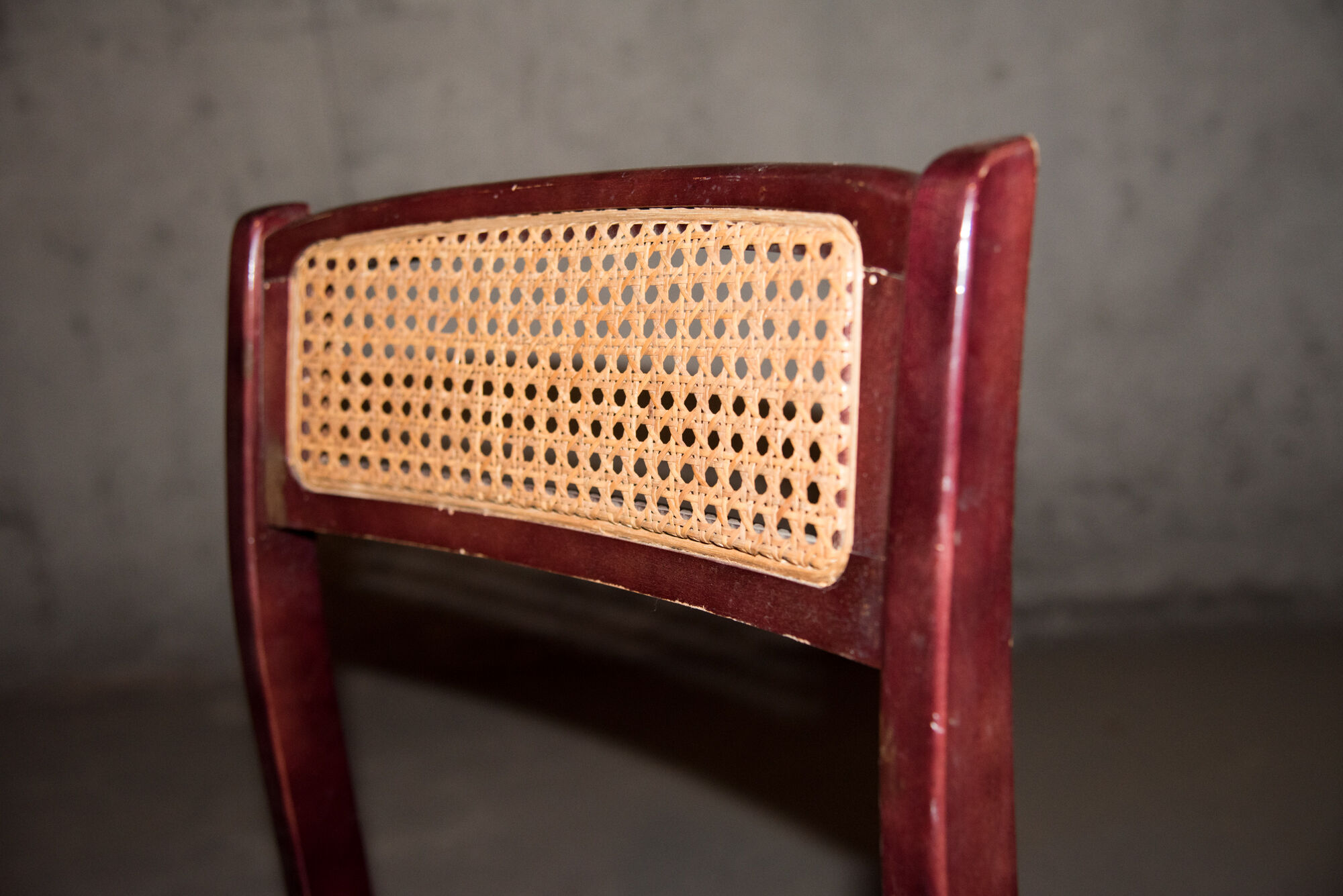 Series of 4 Spanish chairs Mocholi 60s/70s