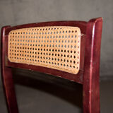 Series of 4 Spanish chairs Mocholi 60s/70s