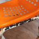 Chair with openwork plastic shell 1970