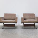 Pair of 'Caracas' lounge chairs by Pierre Guariche for Meurop, 1967