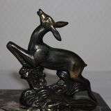 Old table lamp or vintage art deco nightlight