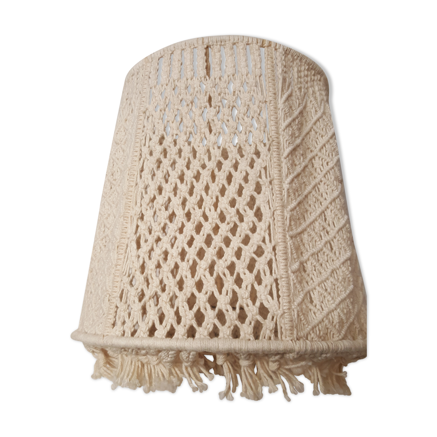 Vintage daybat in macramé