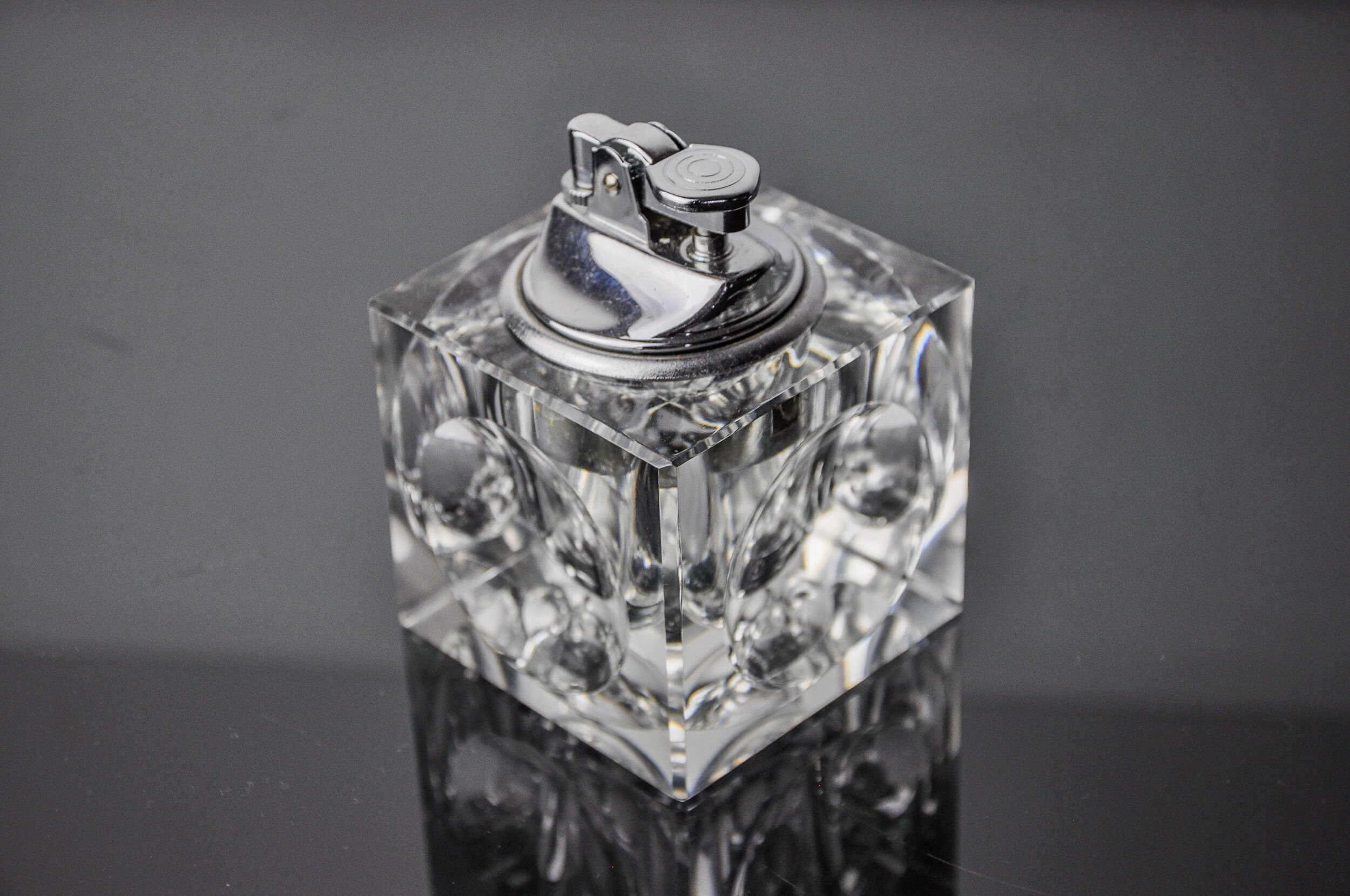 Ice lighter by Antonio Imperatore, murano glass, Italy, 1970