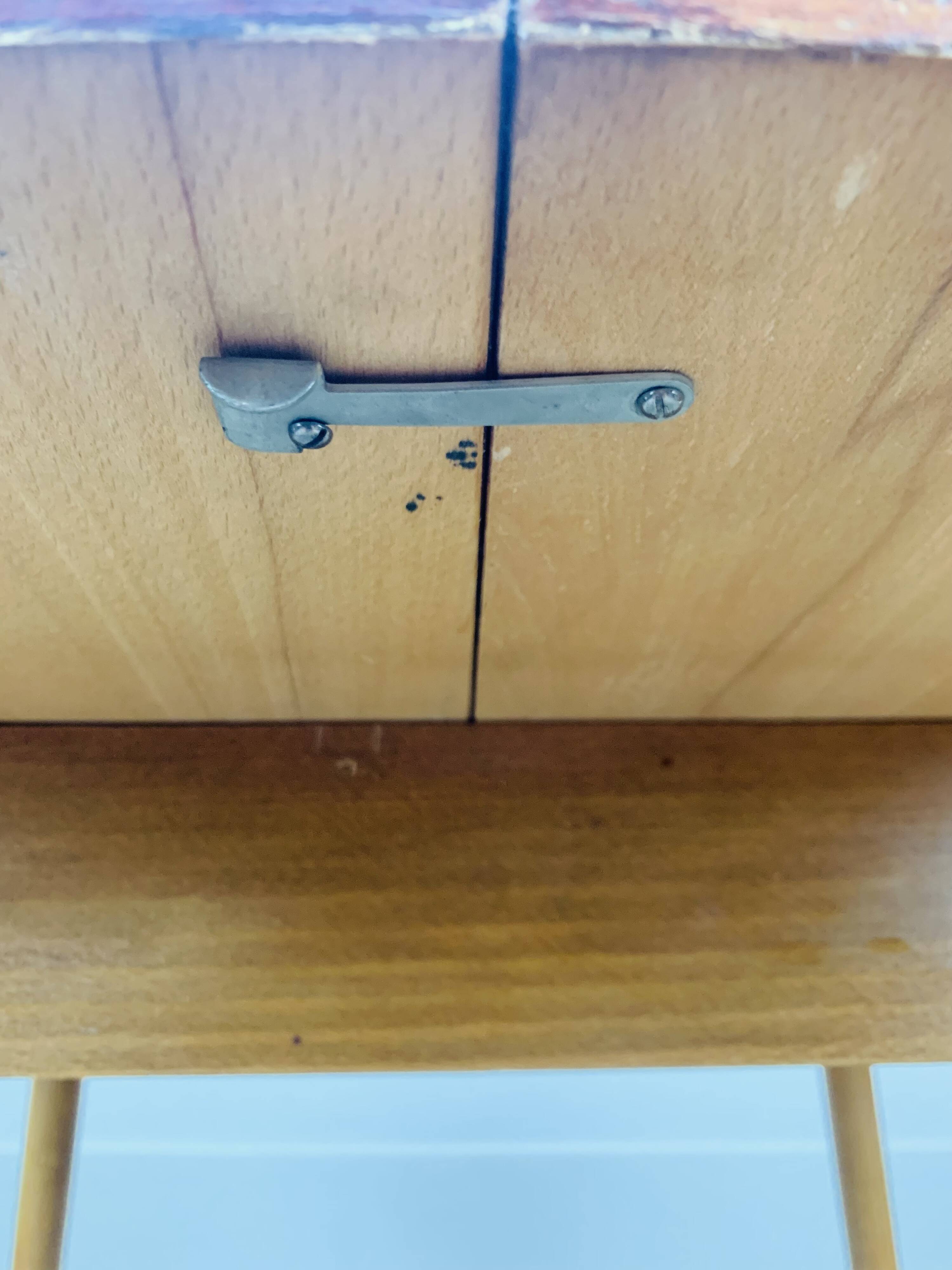 Round extendable Scandinavian table, teak, 1960s