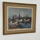 Huile su panneau suédois – « Bateaux » par Eskil Skans