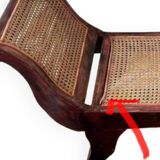 Banc anglo-indien osier