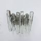 Wall sconce ice glass and metal by J.T. Kalmar for Kalmar, 60s