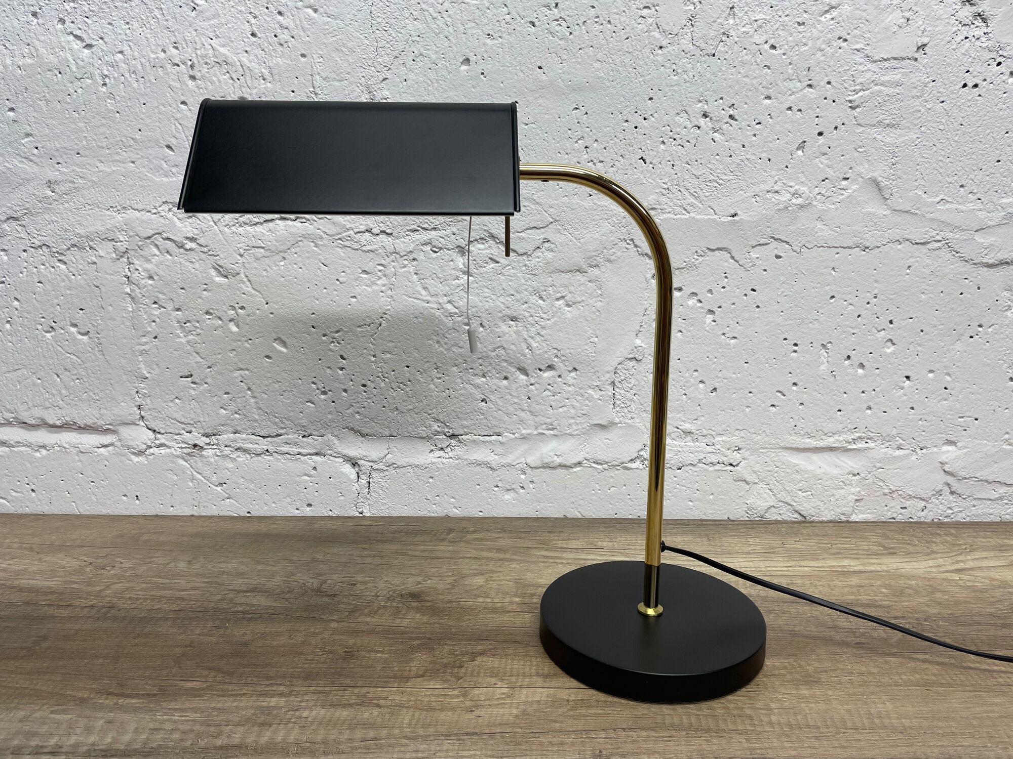 Lampe de table noire, Solken, années 70