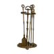 19th-century brass chimney servant Louis Philippe
