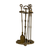 19th-century brass chimney servant Louis Philippe