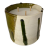 Candle in Tamegroute bi color, fresh fig