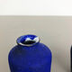 Set of 3 ceramic studio pottery vase by Gerhard Liebenthron, Germany, 1960s