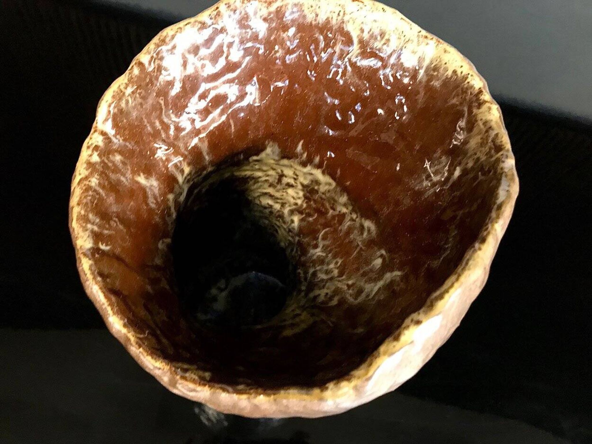 Sculptural studio ceramic art vase from Atelier Sorembe, Germany 1970s