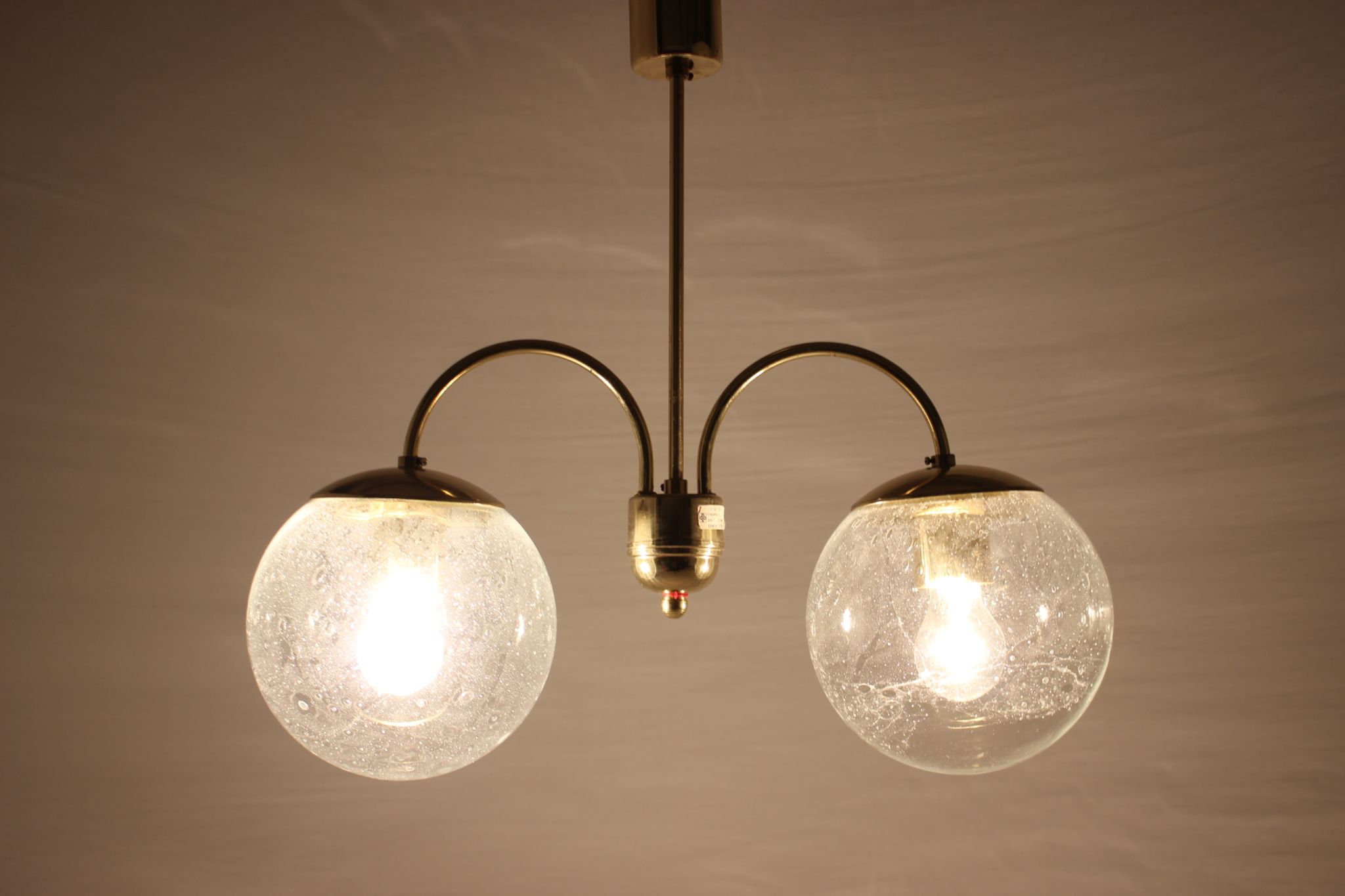 Chandelier by Kamenicky Senov, 1960