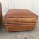 Club armchair and its ottoman 1980s