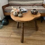 Table basse en chêne vintage