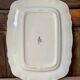 Large antique ivory serving dish from Sarreguemines