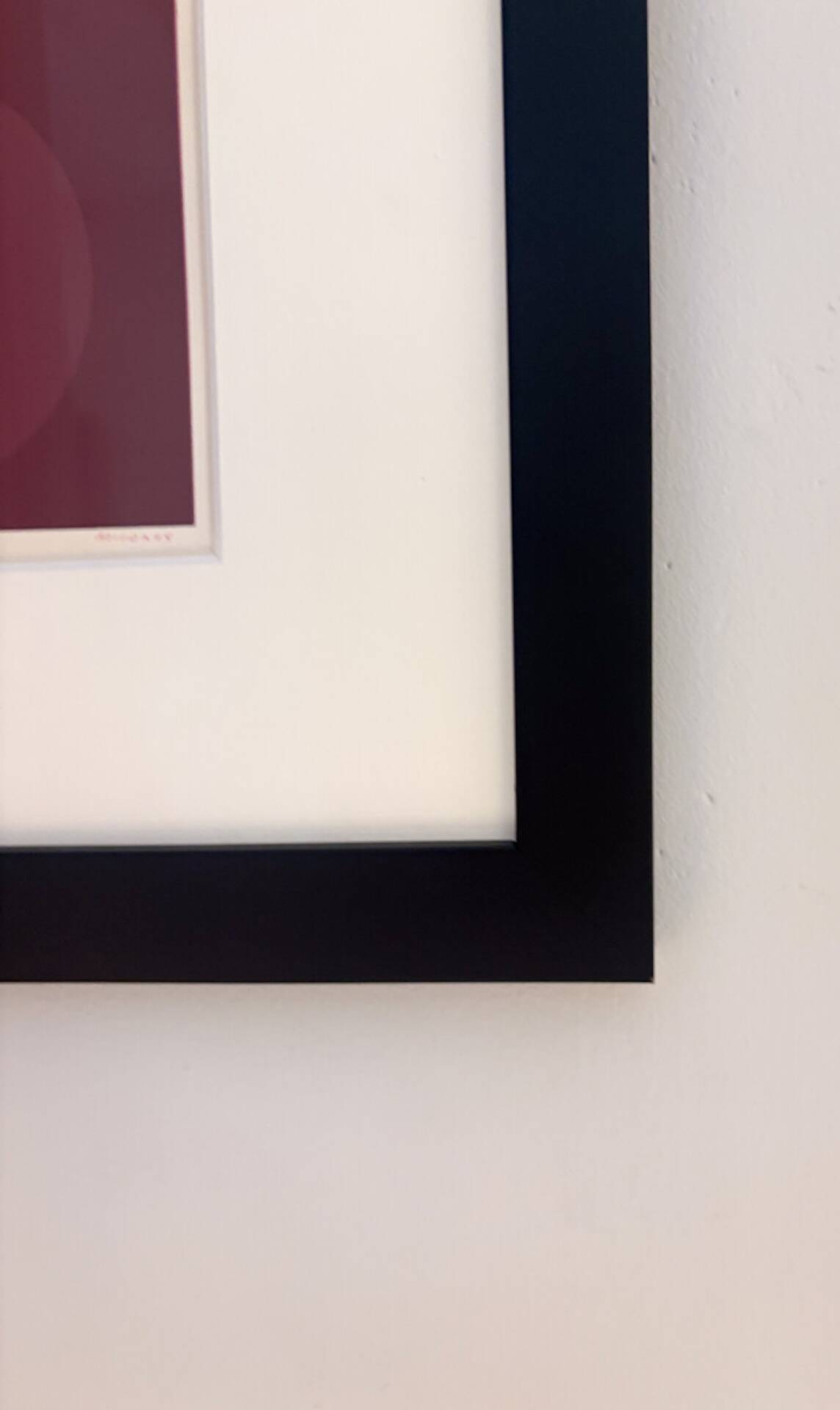 Abstract Pink Screen Print by Miodrag, 56/75