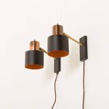 Appliques murales Alfa de Jo Hammerborg pour Fog And Morup, Danemark, années 1970