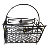 Steel magazine holder