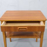 Teak Nightstand Table from Björkås Möbelfabrik. , 1960s