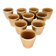 Lot de 10 pots en terre cuite circa 1930 graineterie