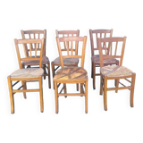 Suite six mismatched bistro chairs