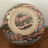 Earthenware vase Gerbino Vallauris vintage ceramics