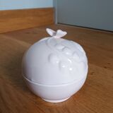 Spherical box in pink ceramic Willemse