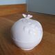Spherical box in pink ceramic Willemse