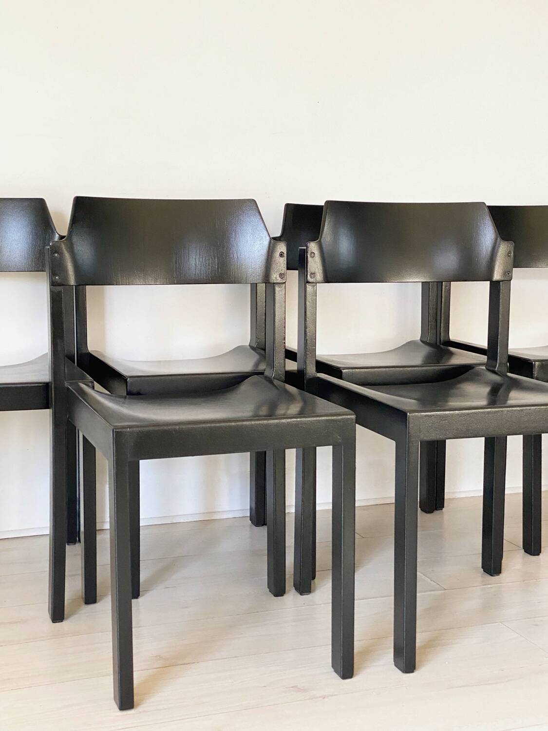 6 Schlapp-Möbel chairs
