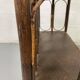 Rattan shelf