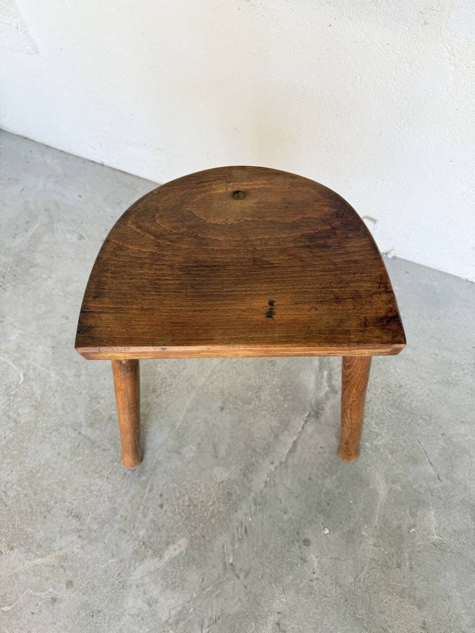 Oak tripod stool 1950