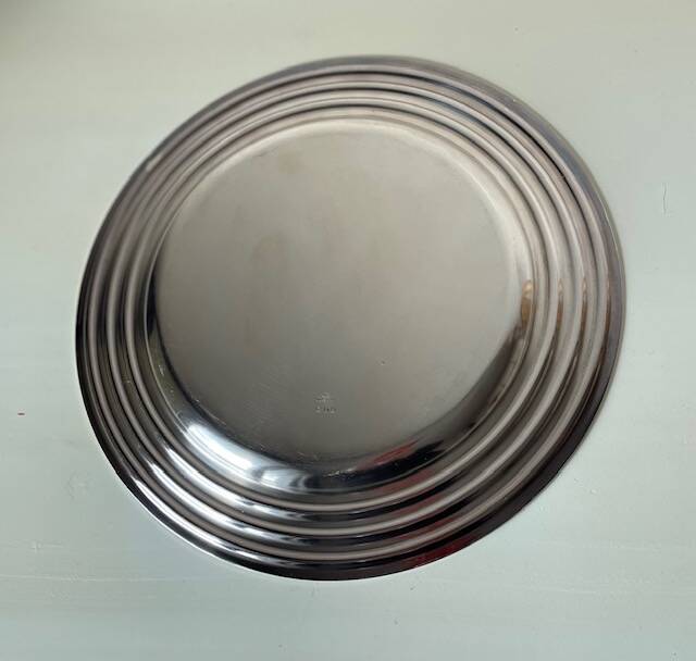 Christofle silver-plated plate